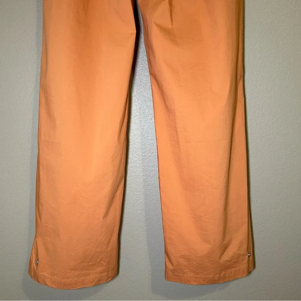 Nike Sportwear High Waist Loose Fit Wide Barrel Leg Woven Pants Women’s Small